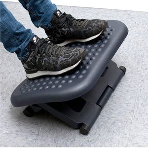 LEGUP-BLK Rest,Ergonomic Foot,Pressure Relief for Comfort,Back & Body